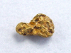 Gold nugget 6 mm - Köysivaara, Lappia, Finland