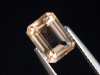 Topas 2,75 Ct. hellbraun Naturfarbe 8,5 x 6,5 mm Oktagon