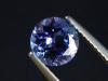 Tansanit 1,20 Ct. Rund 7 mm - feinstes Blauviolett