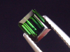 Verdelith / grüner Turmalin 1,00 Ct. Oktagon 6 x 5 mm Brasilien