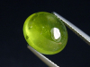 Peridot 6,58 Ct. - Apfelgrün - 12 x 10 mm Oval Cabochon