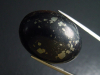 Pyrit in Schiefer 79,64 Ct. Cabochon geschliffen - Thüringen, D