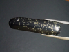 Pyrit in Schiefer 17,19 Ct. Cabochon geschliffen - Thüringen, D