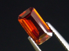 Zincite 2,45 Ct. octagon cut faceted Poland