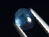 Blue Sapphire 0,58 Ct. oval cabochon