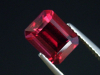 Rhodolit Granat 3,07 Ct. feines Rotviolett 9 x 7 mm Oktagon