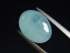 Aquamarine 7,63 Ct. oval cabochon