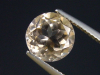 Topas 3,63 Ct. hellbraun Naturfarbe 8,5 mm Rund