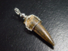 Spinosaurus tooth pendant 925 silver - 4,0 cm - Spinosaur Dinosaur