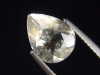 Desert Glass 2,00 Ct. faceted pear - rare