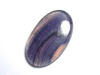 Farbwechsel Fluorit 44,96 Ct. grün zu violett Oval Cabochon B-Qualität