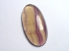 Fluorite 30,50 Ct. multicolor banded cabochon