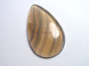 Fluorite 61,61 Ct. multicolor banded cabochon