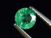 Emerald 0,55 Ct. fine green round Colombia