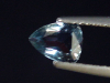 Sapphire steel blue 0,64 Ct. natural color trillion cut Tanzania