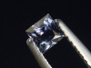 Saphir blau 0,32 Ct. Naturfarbe Carree Tansania
