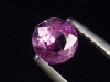 Sapphire pink 0,62 Ct. natural color round cut Tanzania