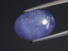 Tansanit 7,18 Ct. violett 13 x 9 mm Oval Cabochon
