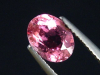 Rubellit / roter Turmalin 1,29 Ct. Oval 8 x 6 mm Brasilien